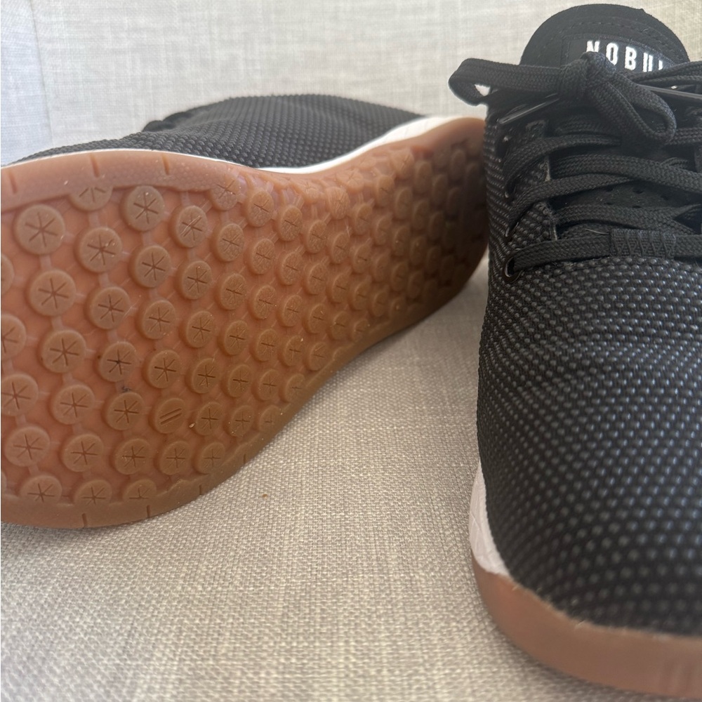 NOBULL Black and White Athletic Shoes - Picture 2 of 3
